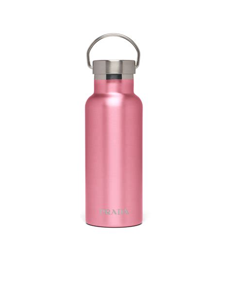 Pink/white Stainless Steel Water Bottle, 500 Ml .